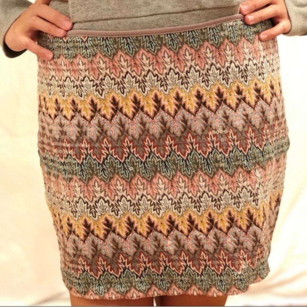 Express Sequin Textured Multicolor Lined Boho Min… - image 7